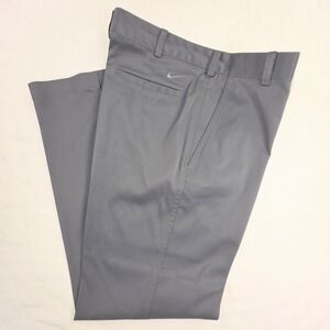 Nike Dri-Fit Dress Pants 32x30 Men's Grey Golf Vacation Comfortable